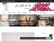 Tablet Screenshot of lawebdelosnovios.com